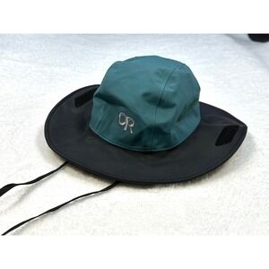 Outdoor Research Gore tex Seattle Rain Cap S Boonie hat green black 280135